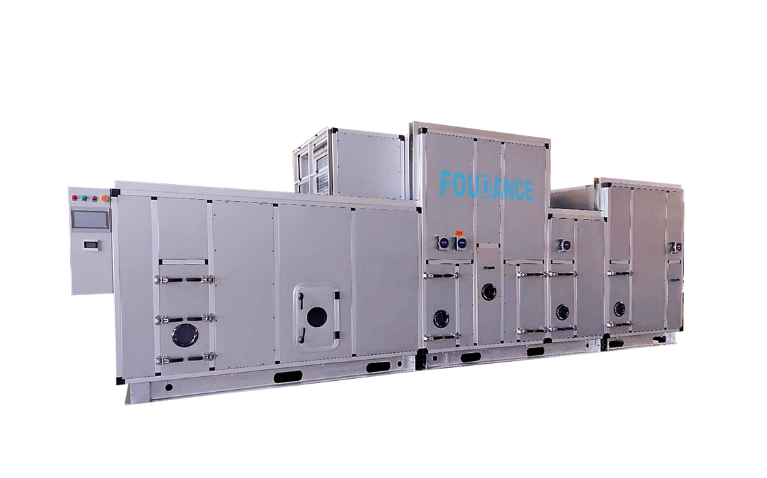 T&lt;25.C/RH&lt;1% Air Lithium ion Battery Dehumidifier مع 10000m3/h تدفق الهواء و&lt;-40.C نقطة الندى