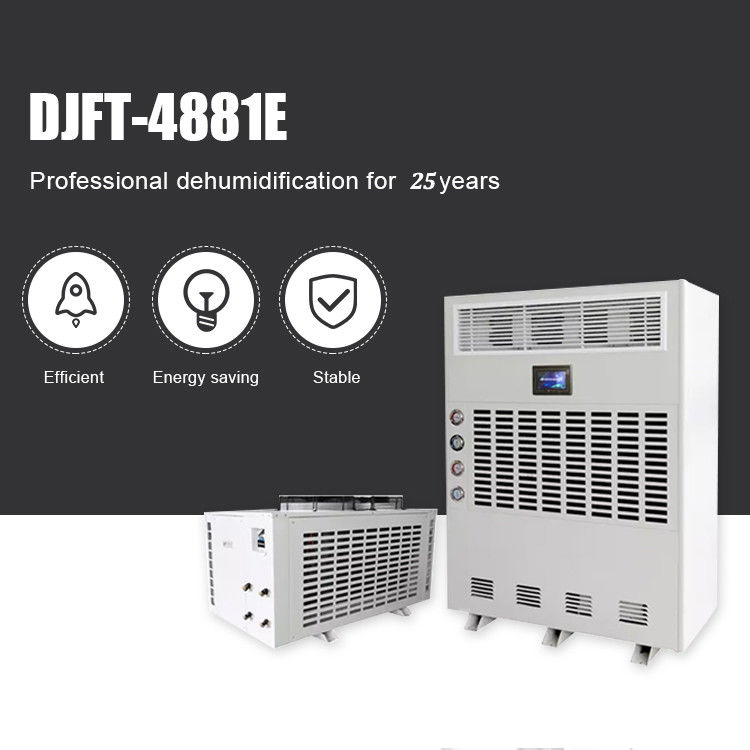 15.8kw 20kg / H نظام سبليت مزيل رطوبة الهواء الصناعي للمستودع