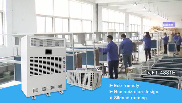 15.8kw 20kg / H نظام سبليت مزيل رطوبة الهواء الصناعي للمستودع