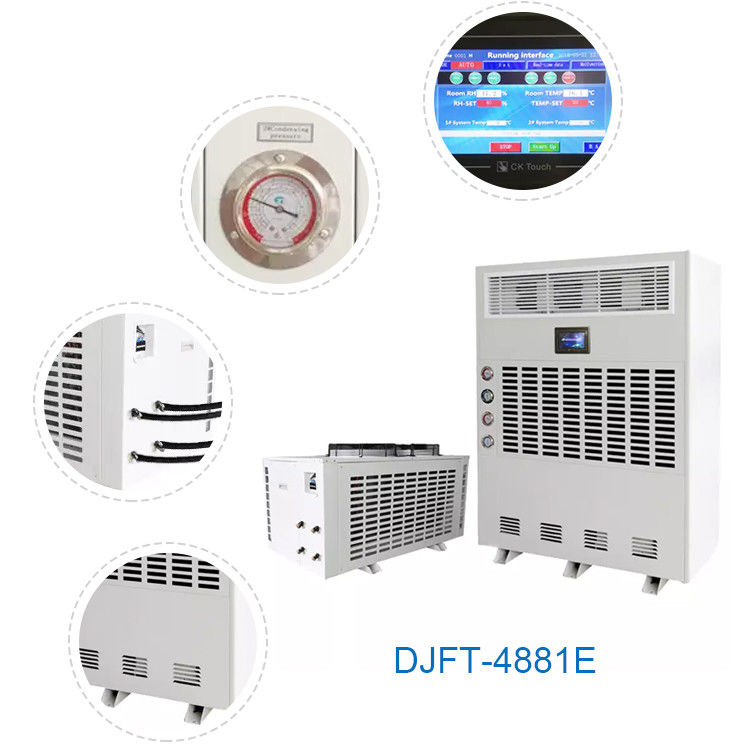 15.8kw 20kg / H نظام سبليت مزيل رطوبة الهواء الصناعي للمستودع
